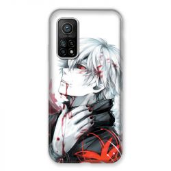 Coque Pour Xiaomi Mi 10T / Mi 10T Pro Manga Kaneki Blanc