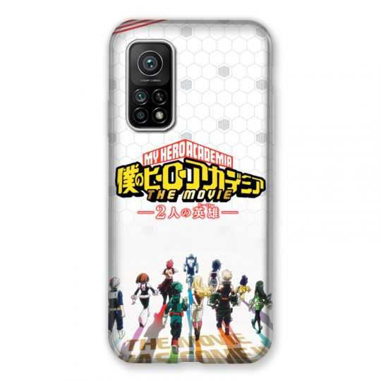 Coque Pour Xiaomi Mi 10T / Mi 10T Pro Manga My Hero Academia Blanc