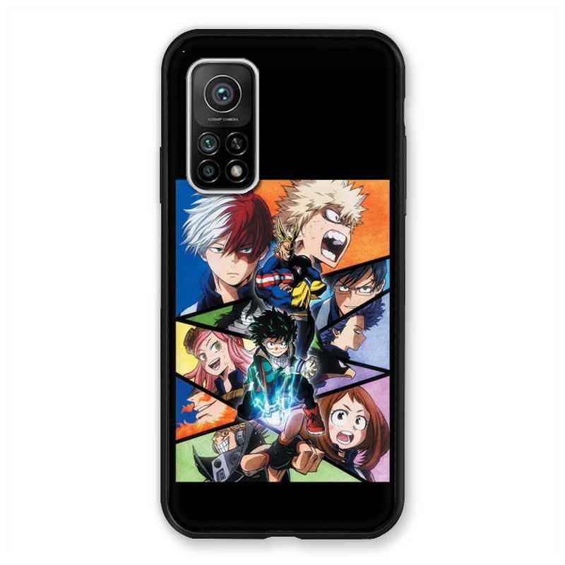 Coque Pour Xiaomi Mi 10T / Mi 10T Pro Manga My Hero Academia Noir