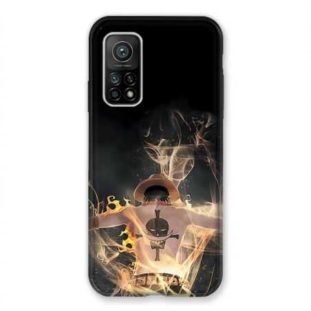 Coque Pour Xiaomi Mi 10T / Mi 10T Pro Manga One Piece Ace Noir