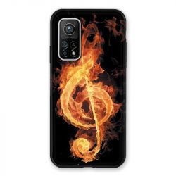 Coque Pour Xiaomi Mi 10T / Mi 10T Pro Musique Clé Sol Feu N