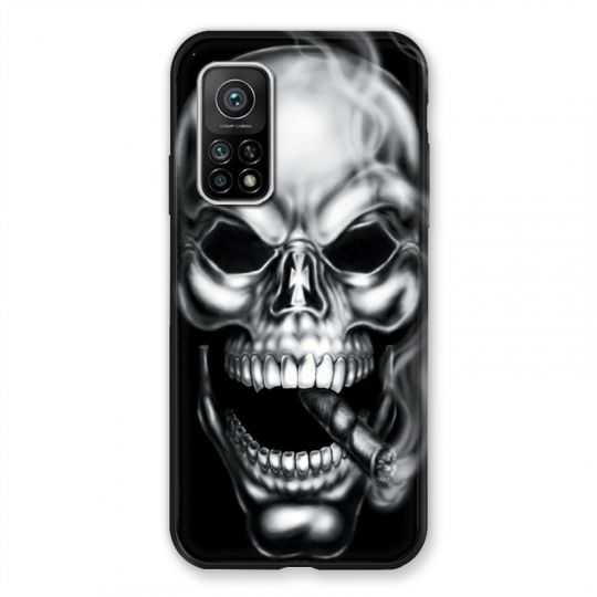 Coque Pour Xiaomi Mi 10T / Mi 10T Pro Tete de Mort Fume