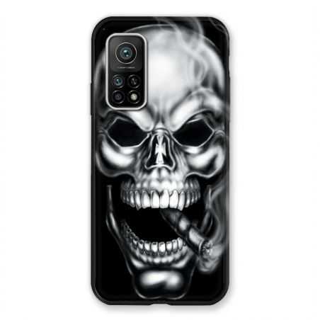 Coque Pour Xiaomi Mi 10T / Mi 10T Pro Tete de Mort Fume