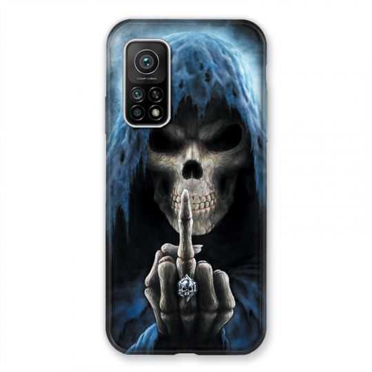 Coque Pour Xiaomi Mi 10T / Mi 10T Pro Tete de Mort Doigt