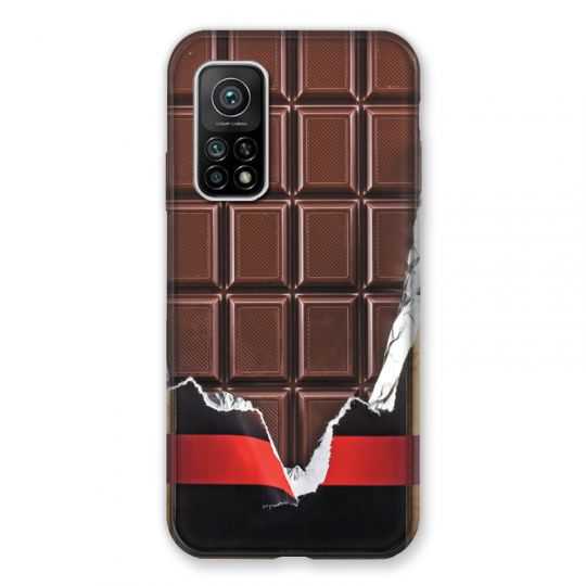 Coque Pour Xiaomi Mi 10T / Mi 10T Pro Trompe Oeil Chocolat