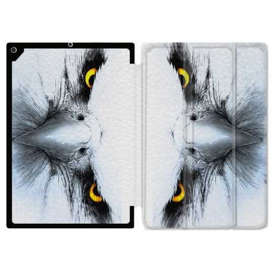 Housse Smart Cover Pour Ipad 10.2 Aigle Royal Blanc