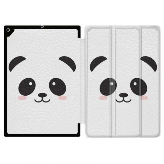 Housse Smart Cover Pour Ipad 10.2 Panda Blanc