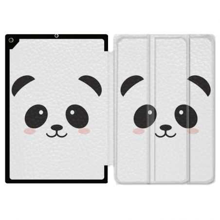 Housse Smart Cover Pour Ipad 10.2 Panda Blanc