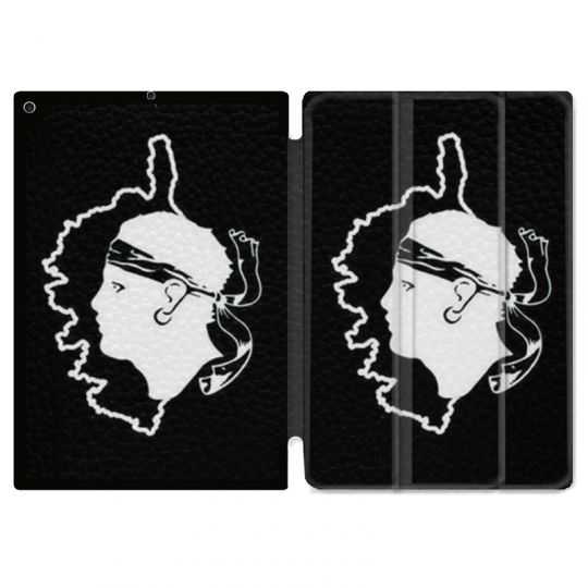 Housse Smart Cover Pour Ipad 10.2 Corse Noir