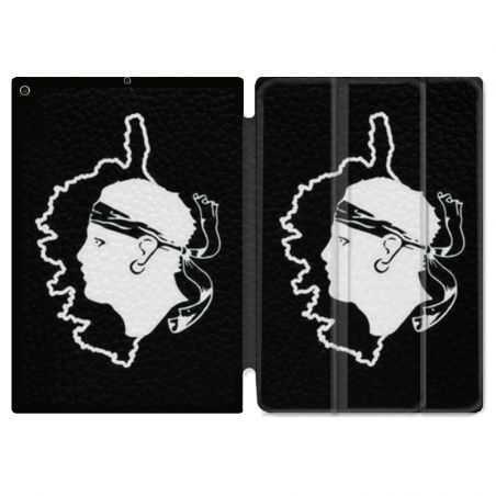 Housse Smart Cover Pour Ipad 10.2 Corse Noir
