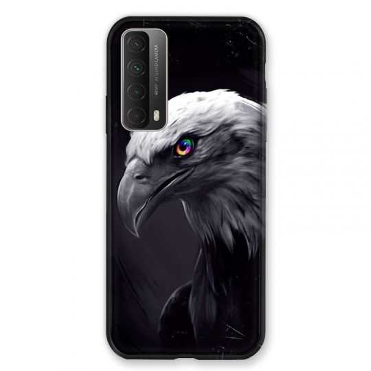 Coque Pour Huawei P Smart (2021) Aigle Royal Noir