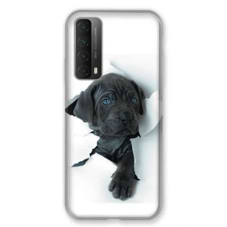 Coque Pour Huawei P Smart (2021) Chien Noir
