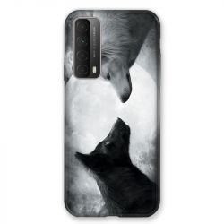 Coque Pour Huawei P Smart (2021) Loup Duo