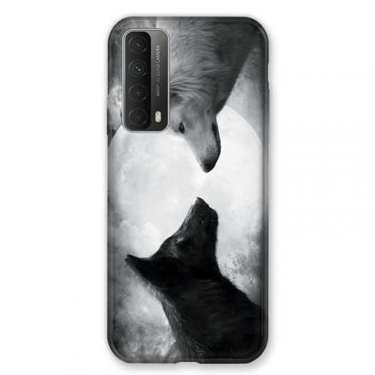 Coque Pour Huawei P Smart (2021) Loup Duo