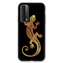 Coque Pour Huawei P Smart (2021) Animaux Maori Lezard Noir