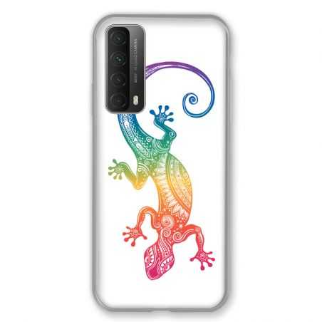 Coque Pour Huawei P Smart (2021) Animaux Maori Salamandre Color