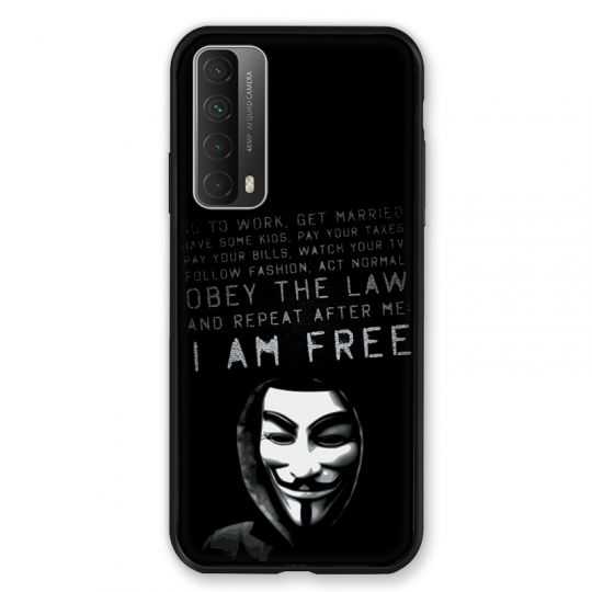 Coque Pour Huawei P Smart (2021) Anonymous I am free