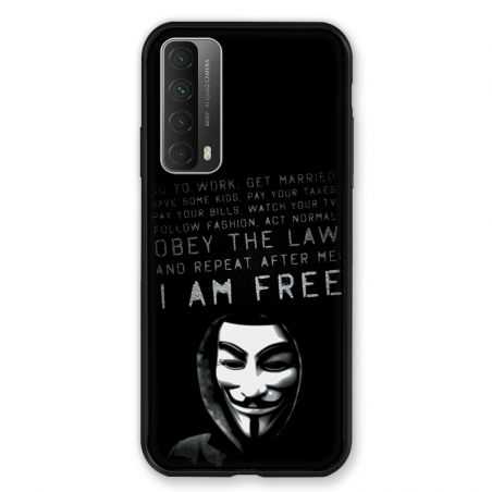 Coque Pour Huawei P Smart (2021) Anonymous I am free