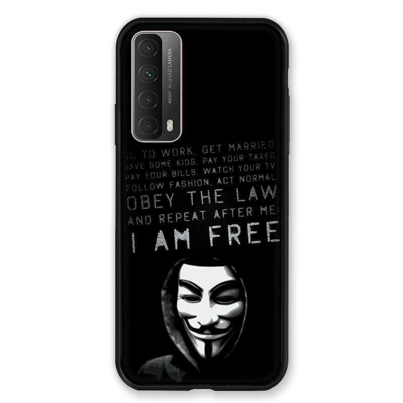 Coque Pour Huawei P Smart (2021) Anonymous I am free
