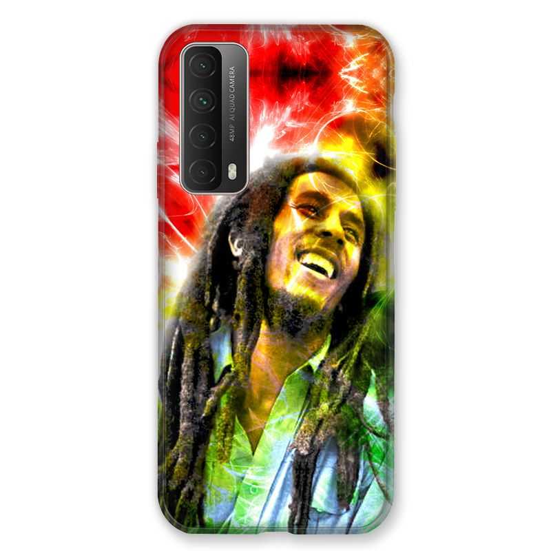 Coque Pour Huawei P Smart (2021) Bob Marley Color