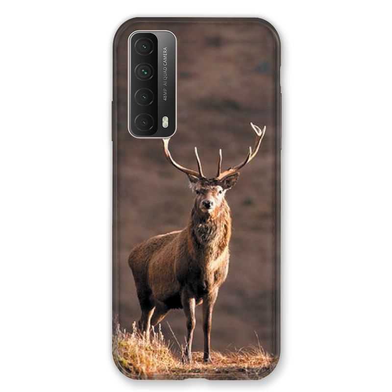 Coque Pour Huawei P Smart (2021) Chasse Chevreuil Blanc