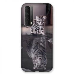 Coque Pour Huawei P Smart (2021) Chat Reflet