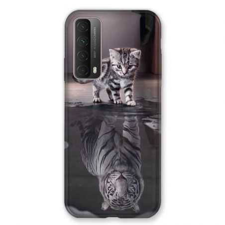 Coque Pour Huawei P Smart (2021) Chat Reflet