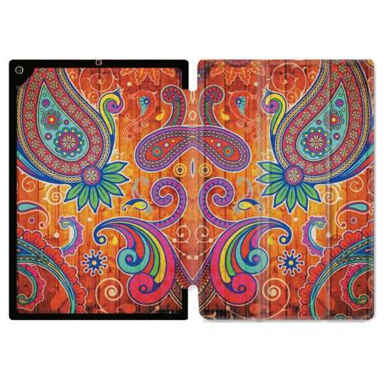 Housse Smart Cover Pour Ipad 10.2 Fleur Psychedelic