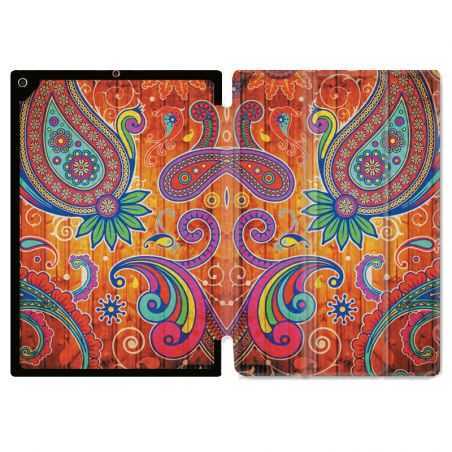 Housse Smart Cover Pour Ipad 10.2 Fleur Psychedelic