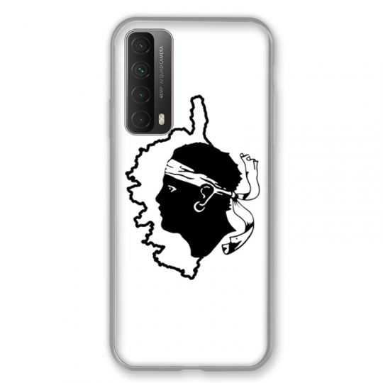 Coque Pour Huawei P Smart (2021) Corse Blanc