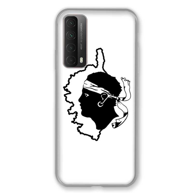 Coque Pour Huawei P Smart (2021) Corse Blanc