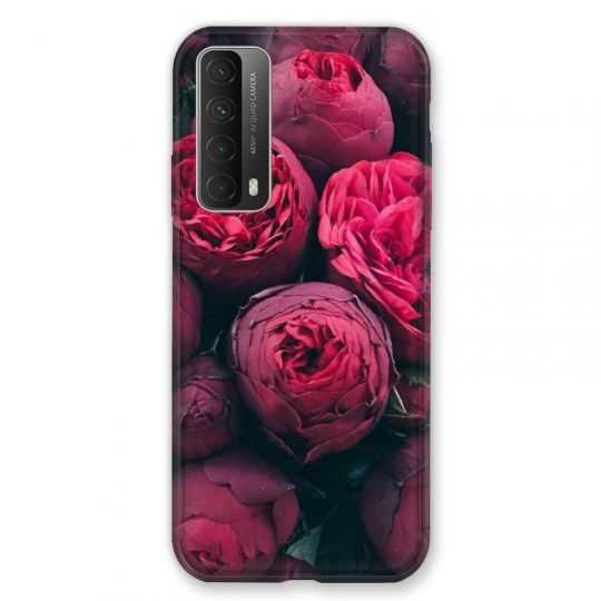 Coque Pour Huawei P Smart (2021) Fleur Pivoine