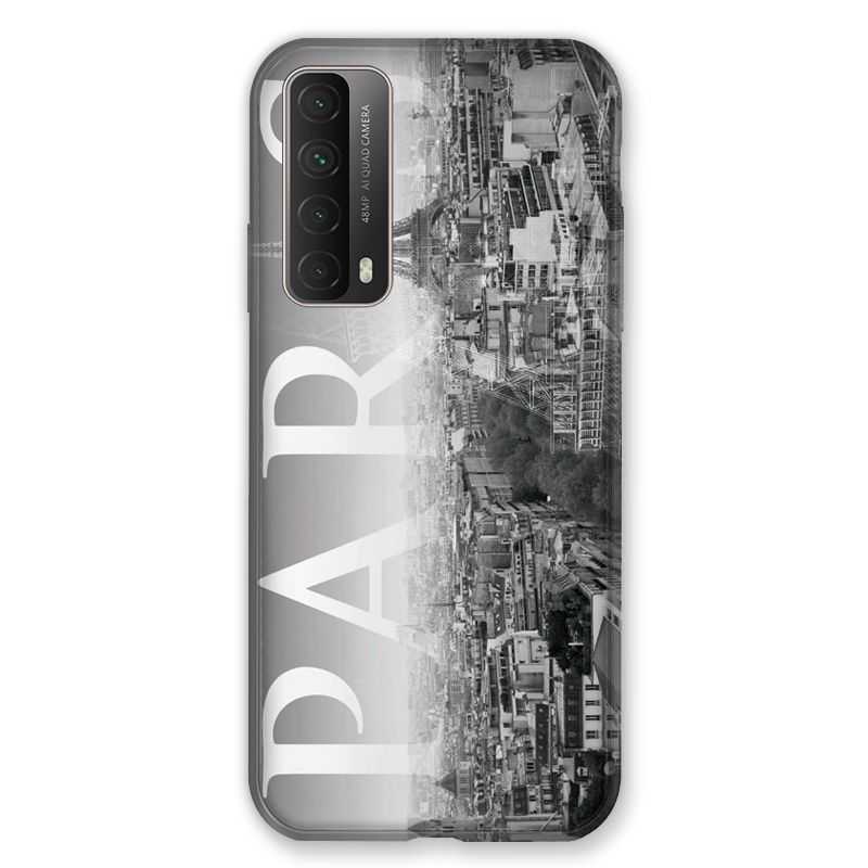 Coque Pour Huawei P Smart (2021) France Paris Vintage