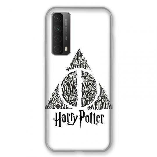 Coque Pour Huawei P Smart (2021) WB License Harry Potter Triangle Blanc