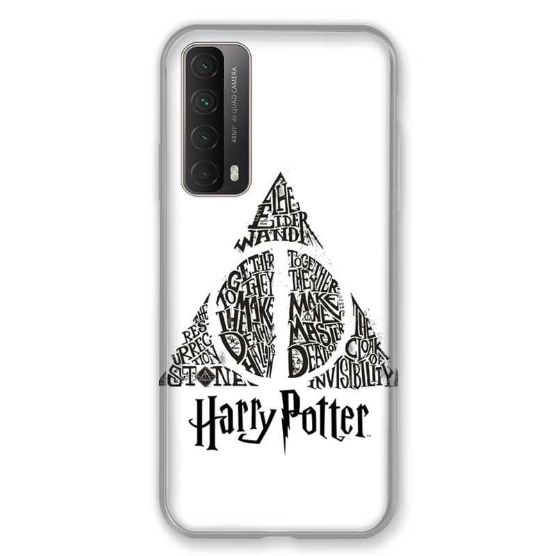 Coque Pour Huawei P Smart (2021) WB License Harry Potter Triangle Blanc