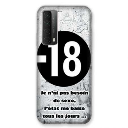 Coque Pour Huawei P Smart (2021) Humour 18 Ans
