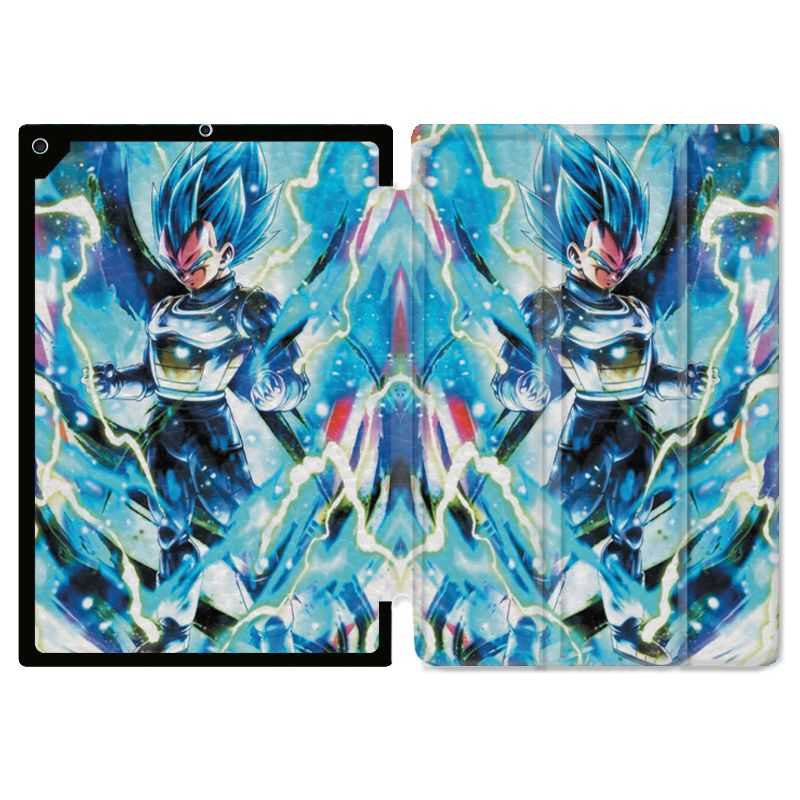 Housse Smart Cover Pour Ipad 10.2 Manga Dragon Ball Vegeta Bleu