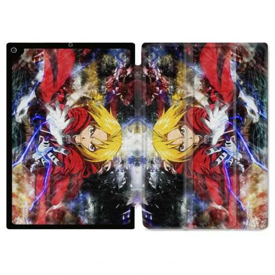 Housse Smart Cover Pour Ipad 10.2 Manga Fullmetal Alchemist Color