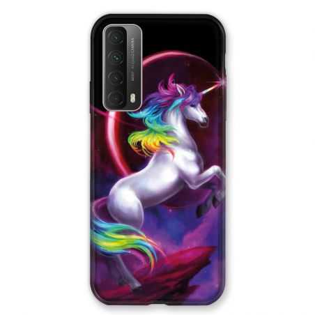 Coque Pour Huawei P Smart (2021) Licorne Arc en ciel
