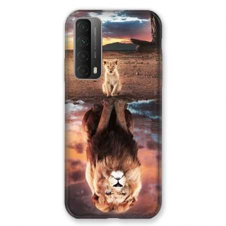 Coque Pour Huawei P Smart (2021) Lion Reflet