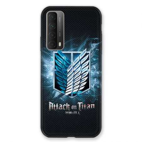 Coque Pour Huawei P Smart (2021) Manga Attaque Titans Noir
