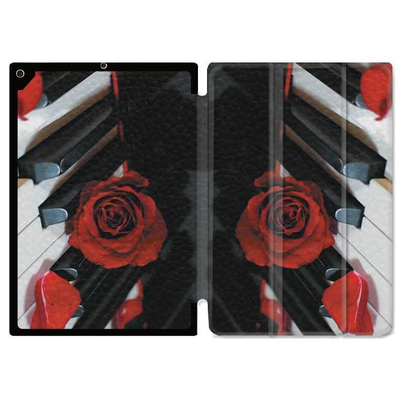 Housse Smart Cover Pour Ipad 10.2 Musique Rose Piano