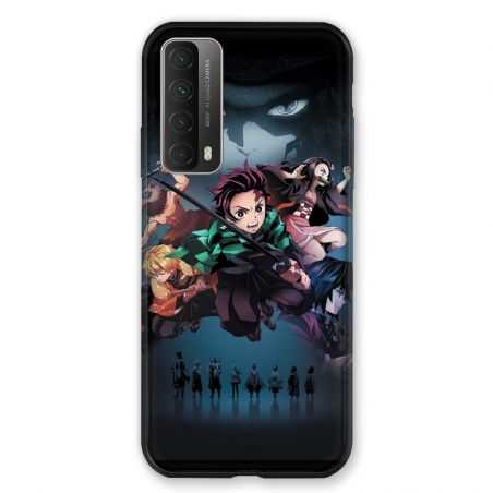 Coque Pour Huawei P Smart (2021) Manga Demon Slayer Noir