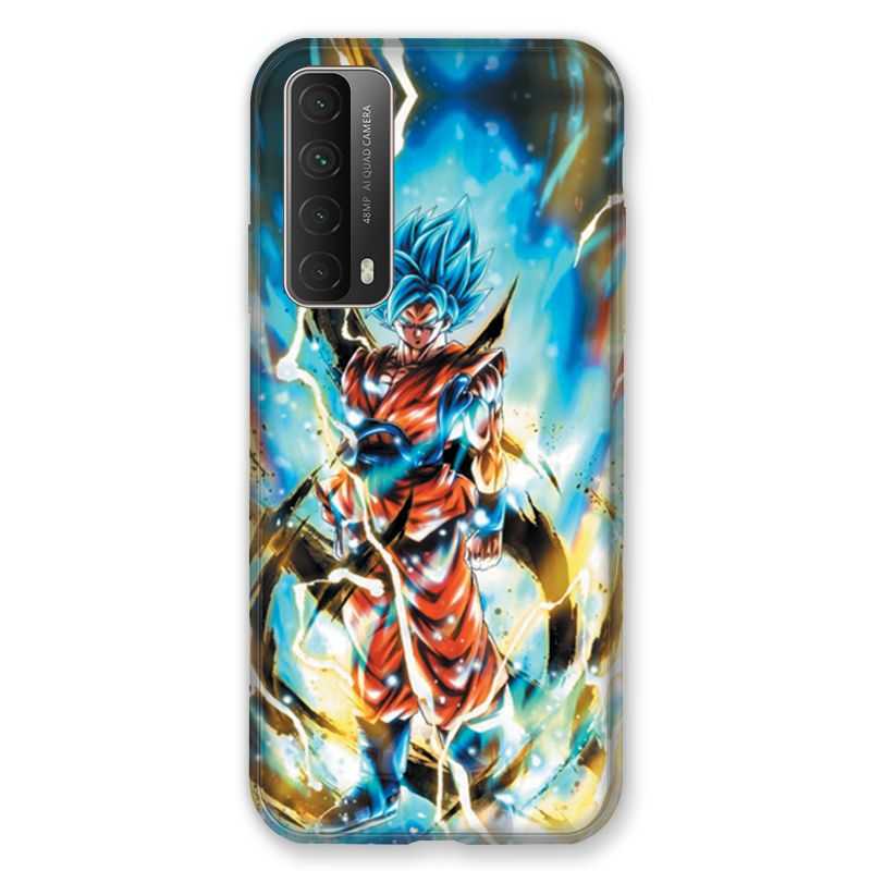 Coque Pour Huawei P Smart (2021) Manga Dragon Ball Sangoku Blanc