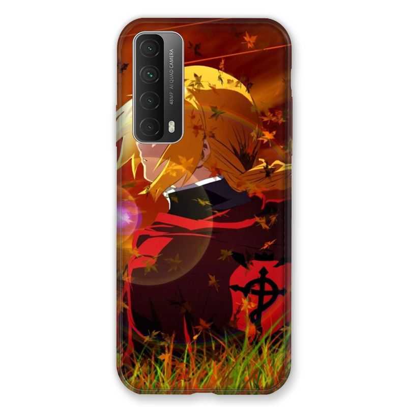 Coque Pour Huawei P Smart (2021) Manga Fullmetal Alchemist Rouge