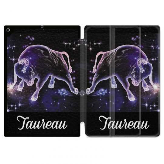 Housse Smart Cover Pour Ipad 10.2 Signe Zodiaque 2 Taureau