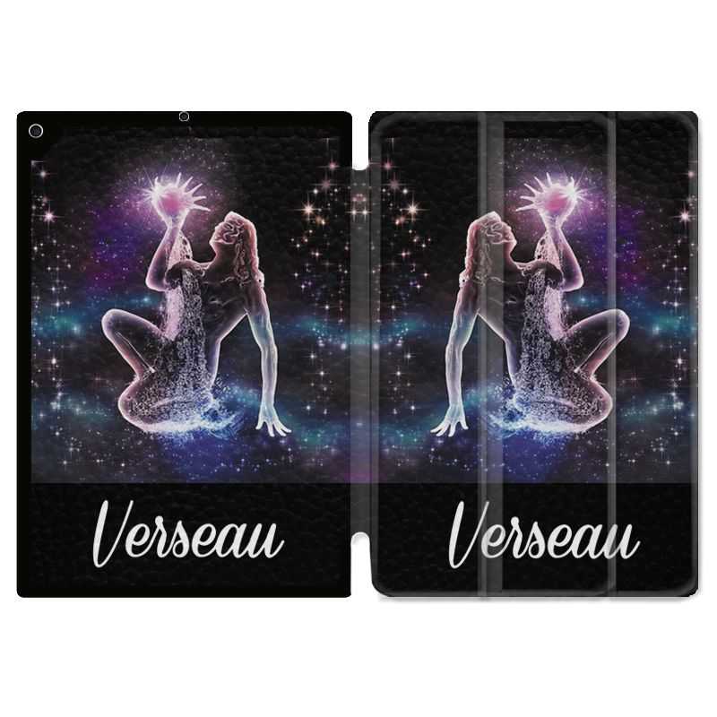 Housse Smart Cover Pour Ipad 10.2 Signe Zodiaque 2 Verseau