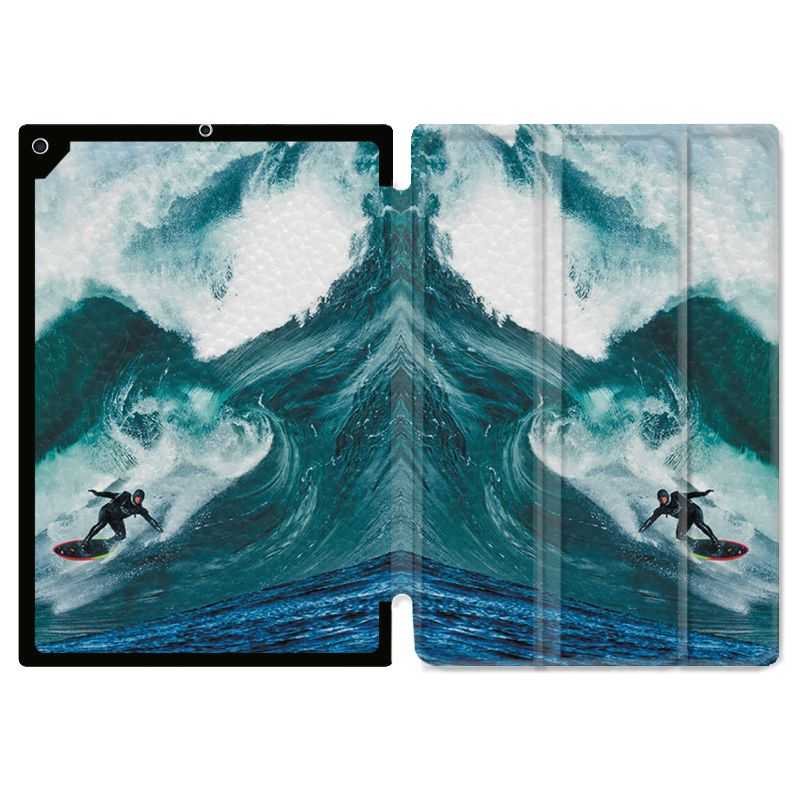 Housse Smart Cover Pour Ipad 10.2 Surf Vague