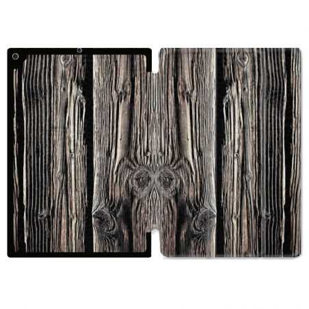 Housse Smart Cover Pour Ipad 10.2 Texture Bois