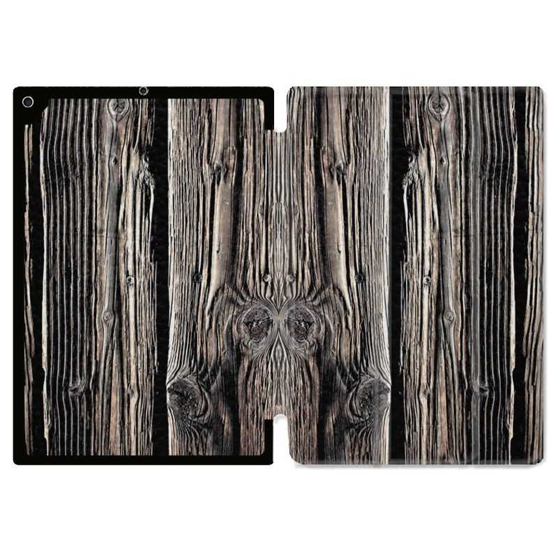Housse Smart Cover Pour Ipad 10.2 Texture Bois